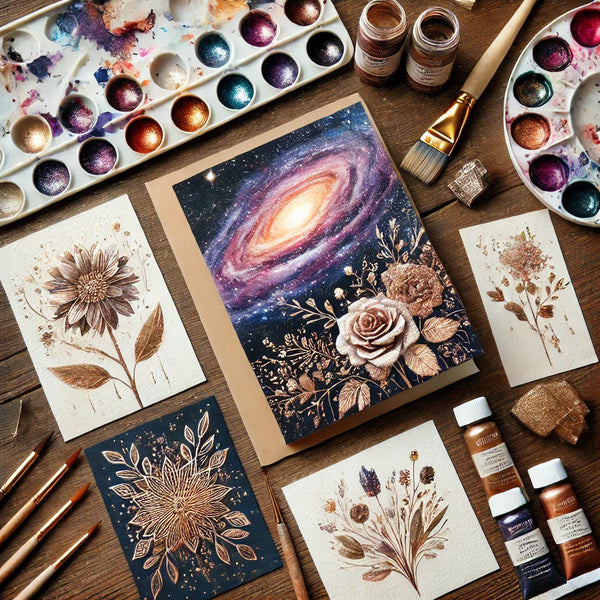 10 Fun DIY Projects You Can Create with Metallic Watercolours