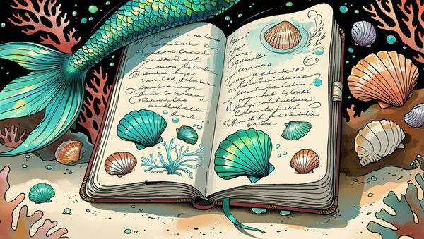 Magical Mermaid Dreams: Exerz A5 Notebook Delight