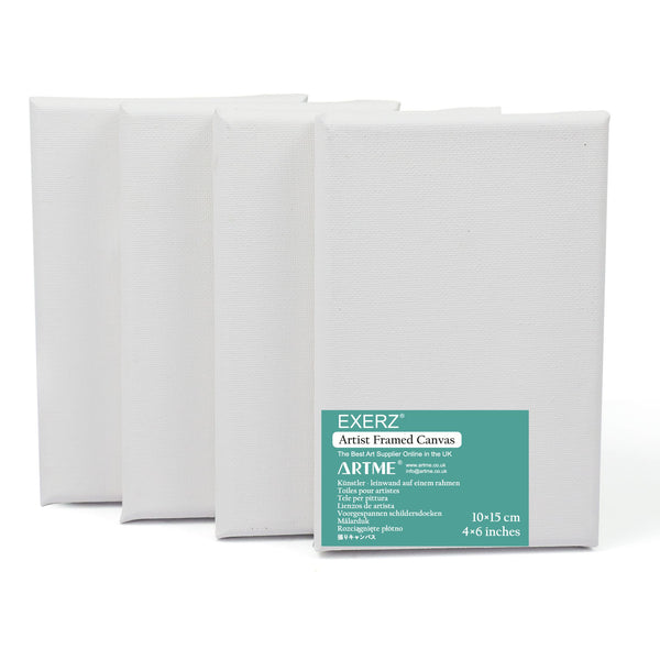 Exerz Stretched Canvas 4pk 10x15cm