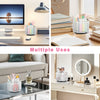 EXERZ Desk Organiser/Mesh Desk Tidy Caddy/Pencil Holder/Multifunctional 360 Rotating -White