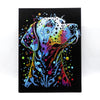 EXERZ Painting by Numbers Kit,30x40cm Canvas with Acrylic Pigment, Brushes and Accessories (Dog)