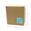 EXERZ 30x30cm Bevelled Edge Pre-Stretched Canvas 4pk - 100% Cotton, Wooden Frame