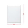 EXERZ 30x40cm Bevelled Edge Pre-Stretched Canvas 4pk - 100% Cotton, Wooden Frame