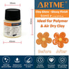 ARTME Clay Glaze Gloss 60ml, Shiny for Polymer Clay, Air-Dry Clay & Pottery,