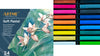 Artme Soft Pastel Paint Sticks Set 24 Assorted Vibrant Colours