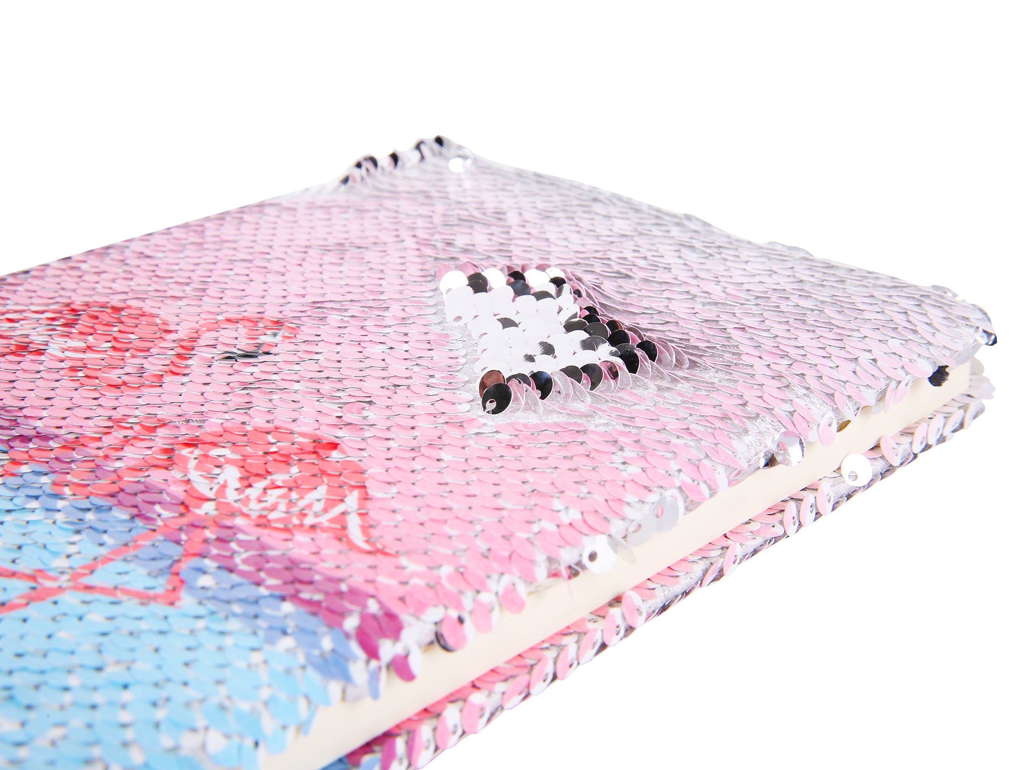 Exerz Reversible Sequin Notebook A5 Size - Flamingo