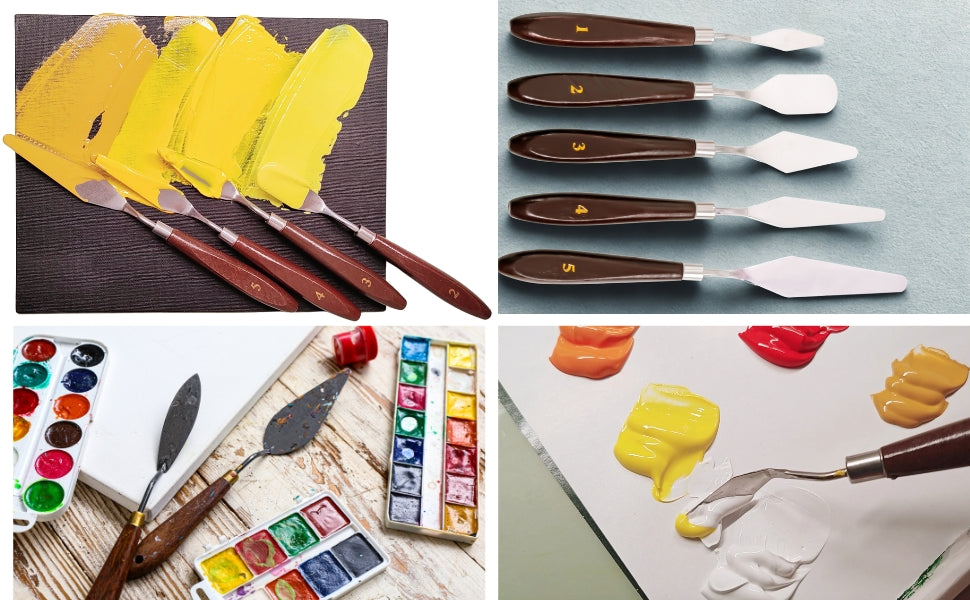 Exerz Palette Knives 5pcs AMK93