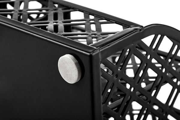 EXERZ Desk Organiser with 7 Compartments -Mesh Desk Tidy Caddy - Black