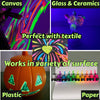 ARTME Glow in the Dark Textile Paint 20ml x10pcs