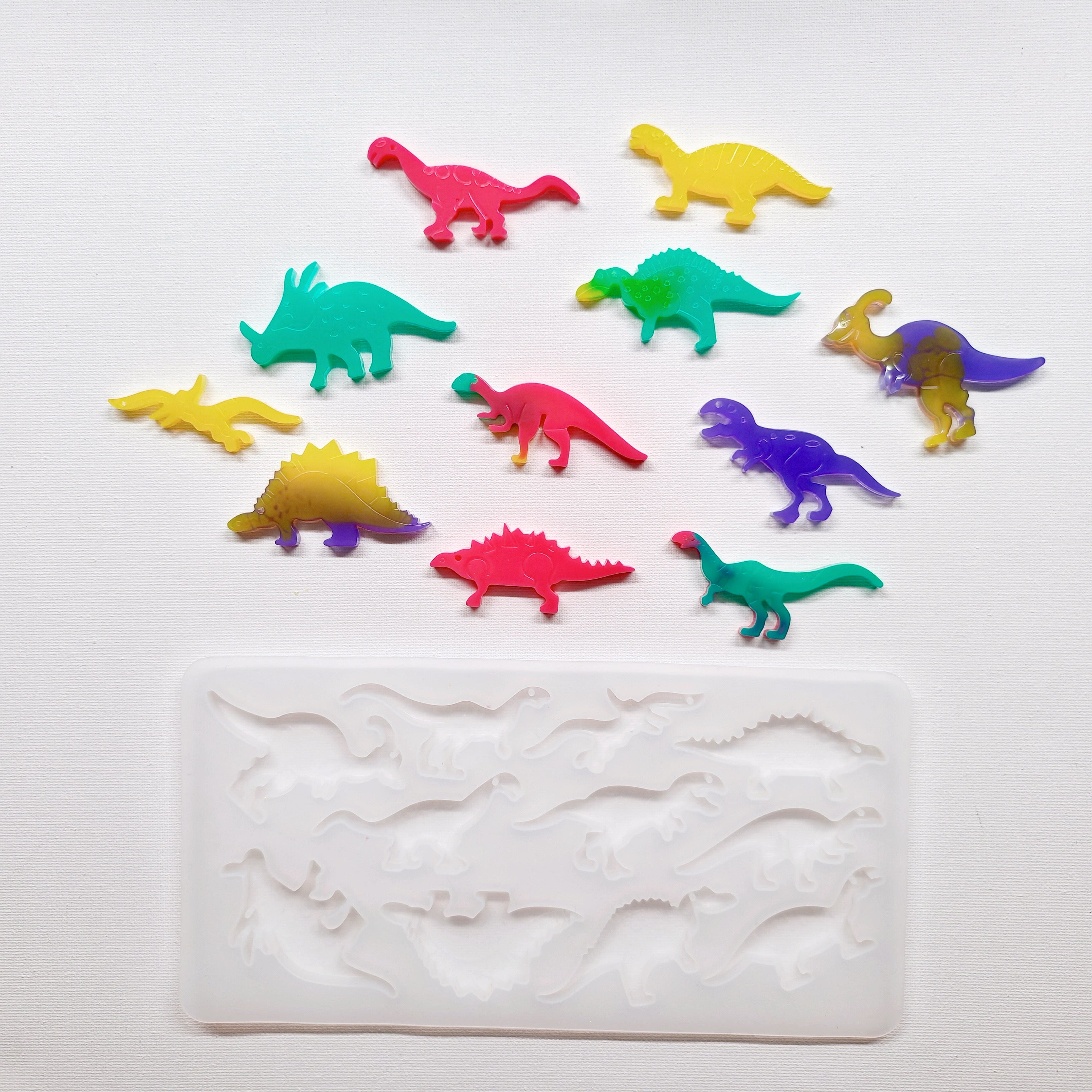 EXERZ Resin Craft Kit – Complete Set for Creative Resin Art (Dinosaur)