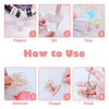 EXERZ Resin Craft Kit – Complete Set for Creative Resin Art (Butterfly)