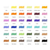 Artme Soft Pastel Paint Sticks Set 36 Assorted Vibrant Colours