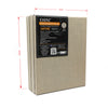 Exerz 24x30cm Linen Stretched Canvas 5pk 1.7cm 280GSM