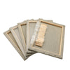 Exerz 24x30cm Linen Stretched Canvas 5pk 1.7cm 280GSM