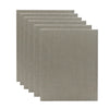 Exerz 24x30cm Linen Canvas Panels 3mm 6pcs - Canvas Board 280gsm