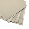Exerz 30x40cm Linen Canvas Panels 3mm 6pcs - A3 Canvas Board 280gsm
