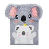 EXERZ Koala Notebook A5 With an Extra Pocket/Pen Holder -160 Pages