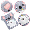 EXERZ Koala Notebook A5 With an Extra Pocket/Pen Holder -160 Pages