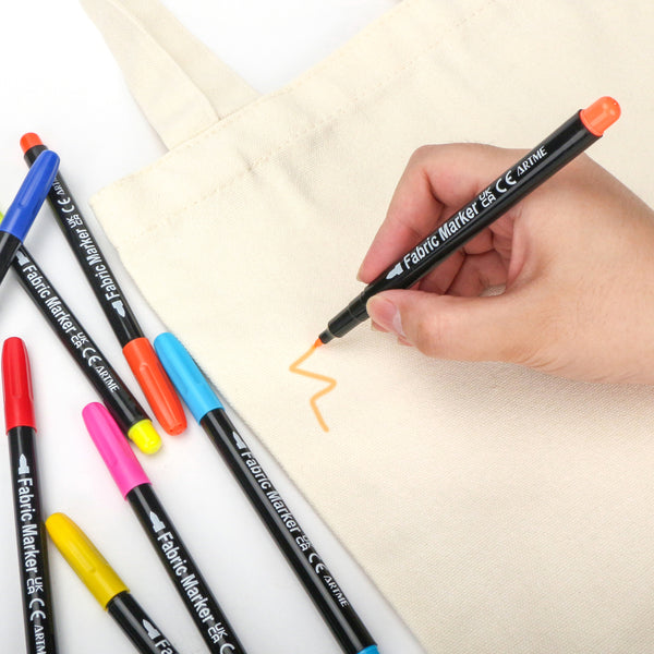 Artme Fabric Pens 20pcs, Textile Markers