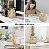 EXERZ Desk Organiser/Mesh Desk Tidy Caddy/Pencil Holder/Multifunctional 360 Rotating - Golden