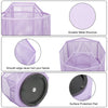 EXERZ Desk Organiser/Mesh Desk Tidy Caddy/Pencil Holder/Multifunctional 360 Rotating - Light Purple