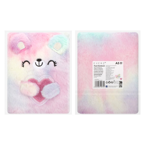 EXERZ Pastel Bear Notebook A5