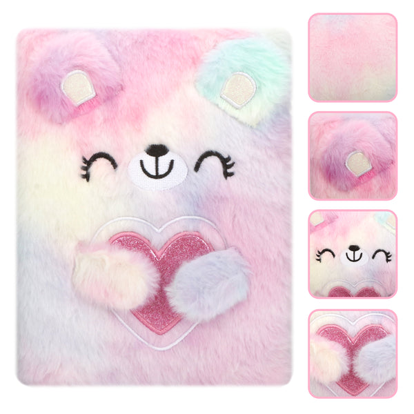 EXERZ Pastel Bear Notebook A5