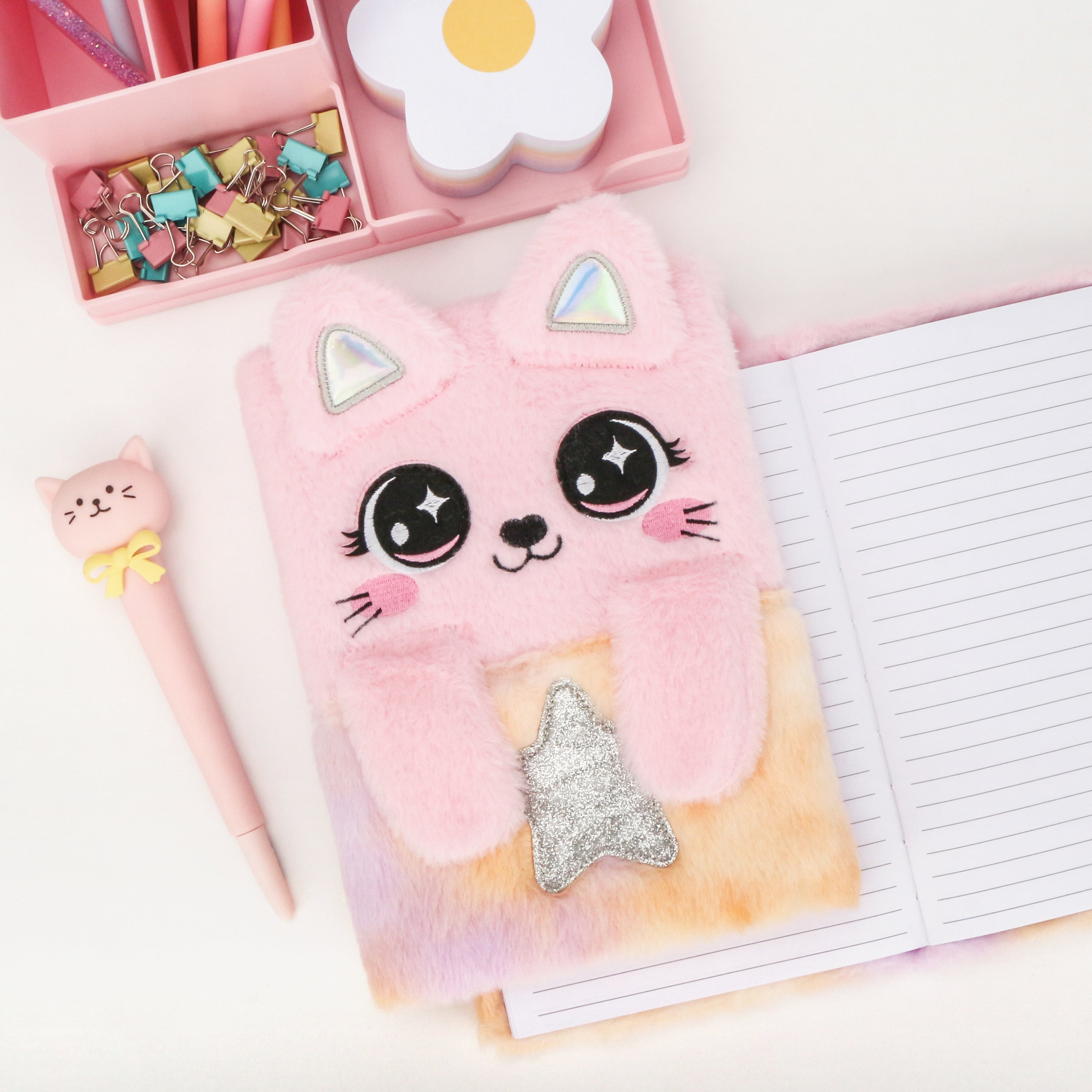 EXERZ A5 Notebook “Pink Cat”