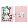 EXERZ A5 Fluffy Notebook with Padlock and Keys Unicorn
