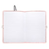 EXERZ A5 Fluffy Notebook with Padlock and Keys Unicorn