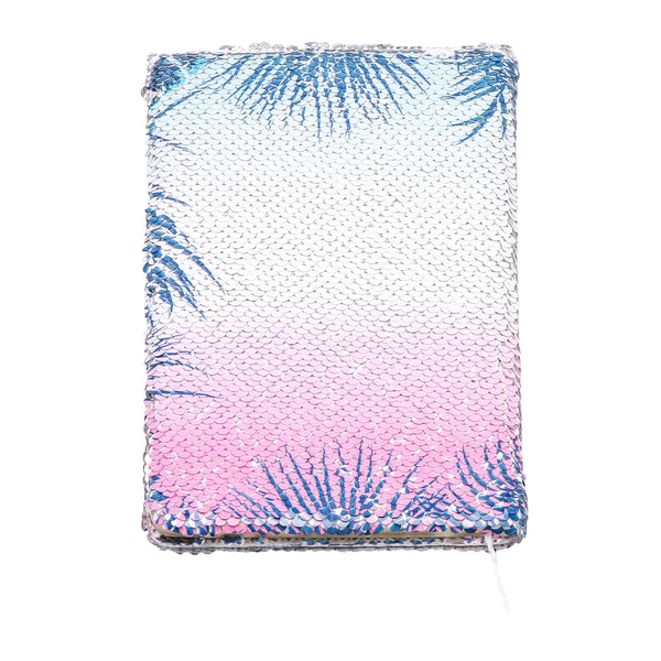 Exerz Reversible Sequin Notebook A5 Size - Good Vibes