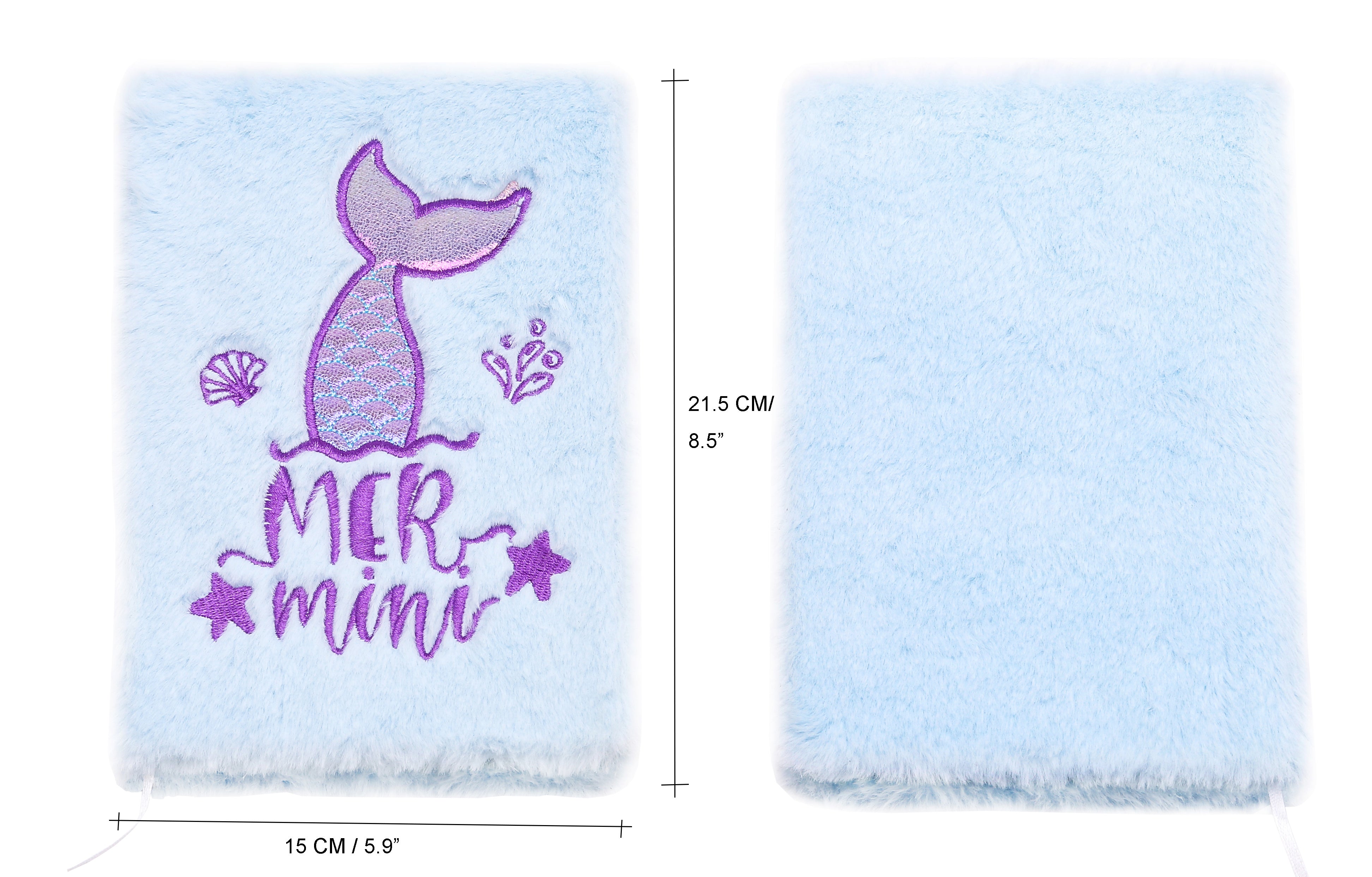 EXERZ A5 Mermaid Notebook,160 Pages