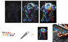 EXERZ Painting by Numbers Kit,30x40cm Canvas with Acrylic Pigment, Brushes and Accessories (Dog)