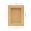 EXERZ Wooden Paint Boards 15.2x20.3cm – 6 Pack - Rectangle Wooden Panels for Acrylic, Oil & Mixed Media Painting - Smooth Craft Boards for Artists, Kids & DIY Projects