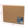 EXERZ Wooden Paint Boards 3pk (15.24 x 15.24cm, 25.4 x 25.4cm, 30.48 x 30.48cm) – Square Mixed Wooden Panels for Acrylic, Oil & Mixed Media Painting - for Artists, Kids & DIY Projects