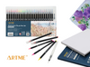 ARTME Watercolour Brush Pens 24 Colours + 1 Water Brush