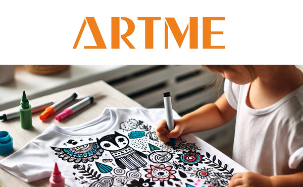 Artme Fabric Pens 20pcs, Textile Markers