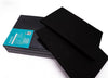 Exerz 30x40cm Black Canvas A3 1.7cm Stretched Artist Canvas - 280GSM 100% Cotton - 5PK