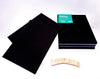 Exerz 30x40cm Black Canvas A3 1.7cm Stretched Artist Canvas - 280GSM 100% Cotton - 5PK