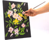 Exerz 30x40cm Black Canvas A3 1.7cm Stretched Artist Canvas - 280GSM 100% Cotton - 5PK