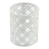 Exerz Desk Organiser 4 Pieces Office Set- Desktop Metal Mesh Filing - White
