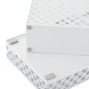 Exerz Desk Organiser 4 Pieces Office Set- Desktop Metal Mesh Filing - White