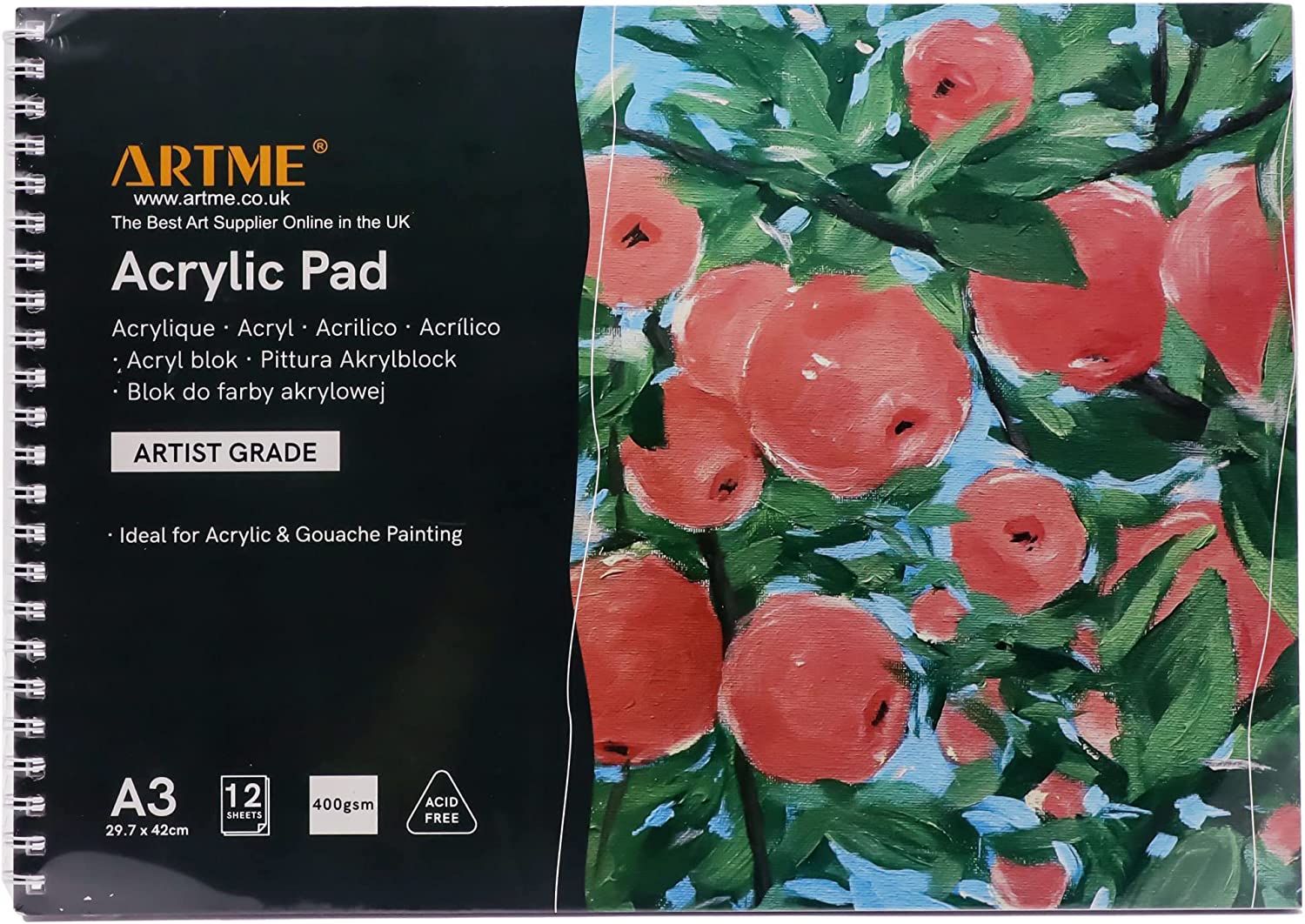 Artme A3 Acrylic Pad 1PK