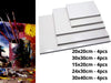 Artme Artist Canvas Panels 20pcs Mixed Size