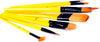 Exerz Artist Acrylic Paint Brush Set 10 pcs Synthetic Hair in a Case- Acrylic