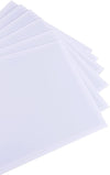 Exerz 24x30cm Canvas Panel 3mm 6pcs Pack 280gsm 100% Cotton/ Blank Artist Canvas Board