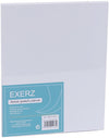 Exerz 24x30cm Canvas Panel 3mm 6pcs Pack 280gsm 100% Cotton/ Blank Artist Canvas Board