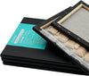 Exerz Pre-Stretched Artist Canvas 5pk - 24x30cm Black