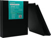 Exerz Pre-Stretched Artist Canvas 5pk - 24x30cm Black