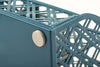 EXERZ Desk Organiser with 7 Compartments -Mesh Desk Tidy Caddy - Aegean Blue